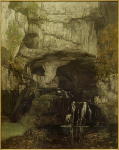 The Source of the Lison by Gustave Courbet